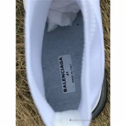 Hypeyourbeast Balenciaga BCG Sock Trainers White / White