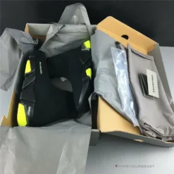 Hypeyourbeast BCG Sock Sneakers Clear Sole - Black Yellow Fluo Balenciaga 16 Hypeyourbeast BCG Sock Sneakers Clear Sole - Black Yellow Fluo Balenciaga