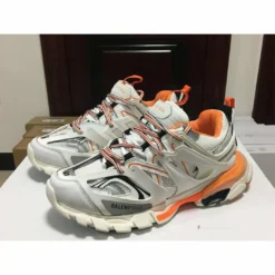 Hypeyourbeast BCG Track Sneakers White / Orange Balenciaga