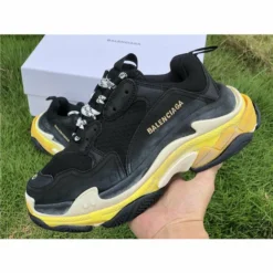 Hypeyourbeast BCG Triple S Sneakers Black / Yellow