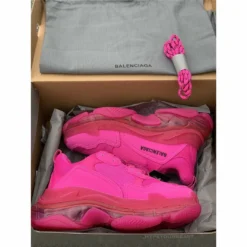 Hypeyourbeast Balenciaga BCG Triple S Sneakers Pink