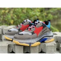 Hypeyourbeast BCG Triple S 'Multi-Color' Blue Red Balenciaga Triple S