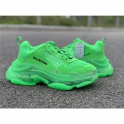 Hypeyourbeast Balenciaga BCG Triple S Neon Green