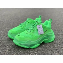 Hypeyourbeast Balenciaga BCG Triple S Neon Green 11 Hypeyourbeast Balenciaga BCG Triple S Neon Green