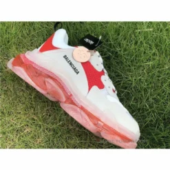 Hypeyourbeast BCG Triple S Clear Sole Red / White