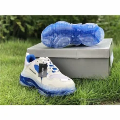 Hypeyourbeast BCG Triple S White / Blue Balenciaga