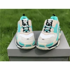 Hypeyourbeast BCG Triple S White Green Balenciaga Triple S