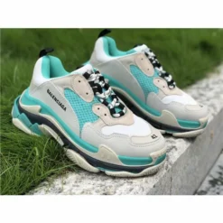 Hypeyourbeast BCG Triple S White Green Balenciaga Triple S