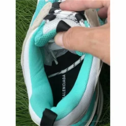 Hypeyourbeast BCG Triple S White Green Balenciaga Triple S