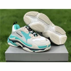 Hypeyourbeast BCG Triple S White Green Balenciaga Triple S
