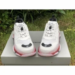 Hypeyourbeast Balenciaga BCG Triple S White / Red