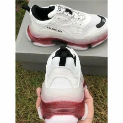 Hypeyourbeast Balenciaga BCG Triple S White / Red