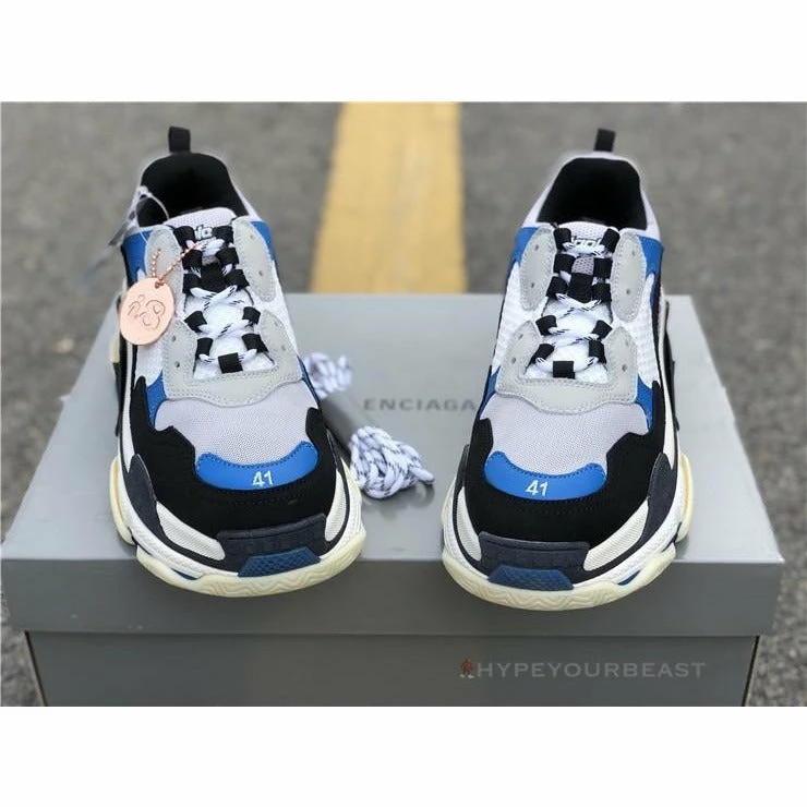 Hypeyourbeast BCG Triple S Sneakers Black / Blue / White 3 Hypeyourbeast BCG Triple S Sneakers Black / Blue / White