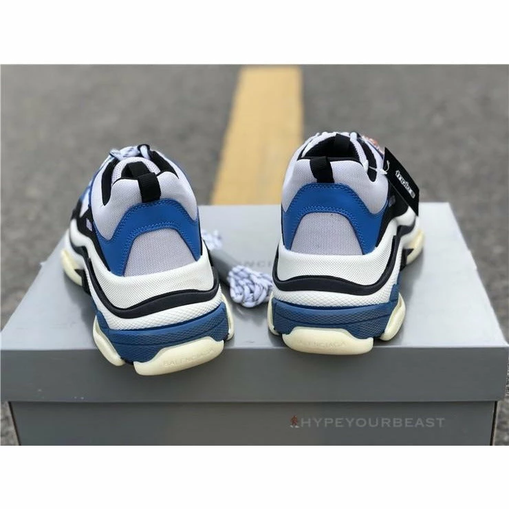 Hypeyourbeast BCG Triple S Sneakers Black / Blue / White 4 Hypeyourbeast BCG Triple S Sneakers Black / Blue / White