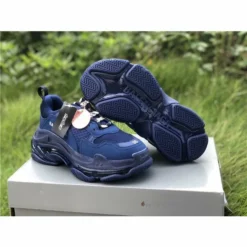 Hypeyourbeast BCG Triple S Clear Sole Navy Blue