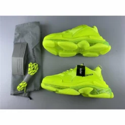 Hypeyourbeast BCG Triple S Neon Yellow Balenciaga