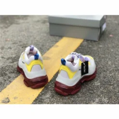 Hypeyourbeast Balenciaga BCG Triple S Purple Yellow