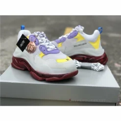 Hypeyourbeast Balenciaga BCG Triple S Purple Yellow