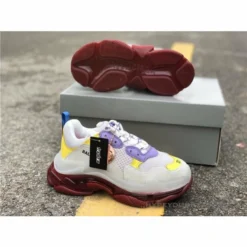 Hypeyourbeast Balenciaga BCG Triple S Purple Yellow