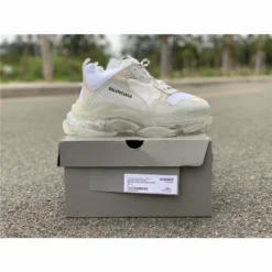 Hypeyourbeast Balenciaga BCG Triple S White / Clear Sole