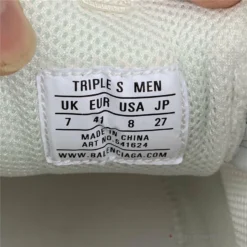 Hypeyourbeast Balenciaga BCG Triple S White / Clear Sole