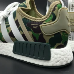 Hypeyourbeast Bape X Adidas NMD Green Camo