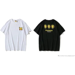 Hypeyourbeast Clothes BAPE Baby Milo Pocket Pikachu Tee Shirt 'WHITE' 11 Hypeyourbeast Clothes BAPE Baby Milo Pocket Pikachu Tee Shirt 'WHITE'