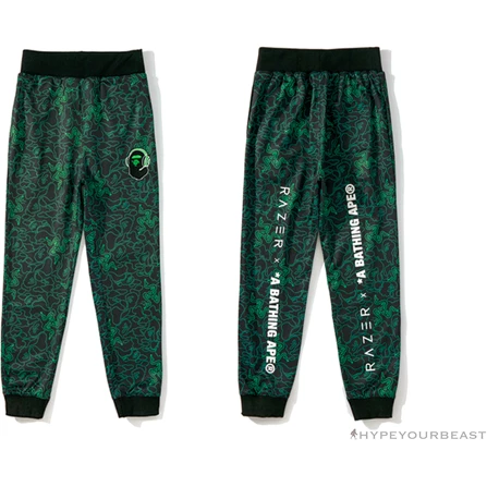 Hypeyourbeast Clothes BAPE X RAZER Co-Branded Gaming Camouflage Green Pants 12 Hypeyourbeast Clothes BAPE X RAZER Co-Branded Gaming Camouflage Green Pants