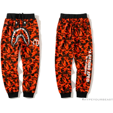 Hypeyourbeast BAPE X XO Camouflage Red Pants Clothes 13 Hypeyourbeast BAPE X XO Camouflage Red Pants Clothes