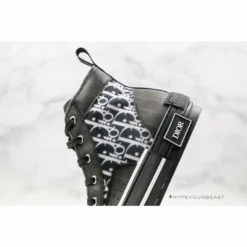 Hypeyourbeast Dior B23 High Top Canvas Oblique Black