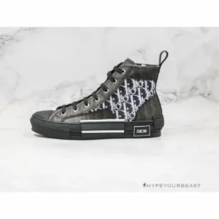 Hypeyourbeast Dior B23 High Top Canvas Oblique Black