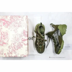 Hypeyourbeast Dior D-Connect Sneakers Green