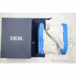 Hypeyourbeast Dior High Top Gradient Blue