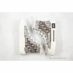 Hypeyourbeast Dior High Top White Brown 16 Hypeyourbeast Dior High Top White Brown