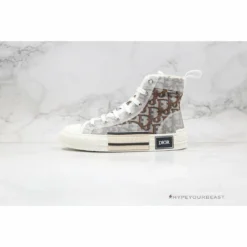 Hypeyourbeast Dior High Top White Brown 17 Hypeyourbeast Dior High Top White Brown