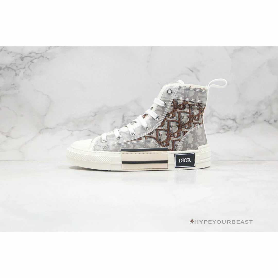 Hypeyourbeast Dior High Top White Brown 9 Hypeyourbeast Dior High Top White Brown