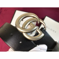 Hypeyourbeast GC Belt Black Silver Buckle Belts