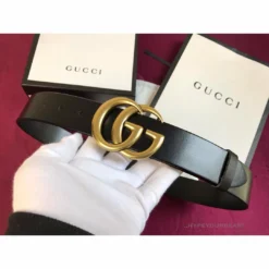 Hypeyourbeast GC Belt Black Gold Buckle Belts