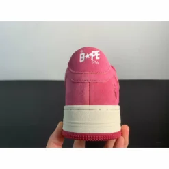 Hypeyourbeast A Bathing Ape Bape Sta Pink Suede