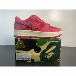 Hypeyourbeast A Bathing Ape Bape Sta Pink Suede