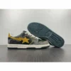 Hypeyourbeast Bape Sta Low Top Sneakers 'Grey Mustard Yellow'