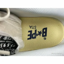 Hypeyourbeast Bape Sta Low Top Sneakers 'Grey Mustard Yellow'