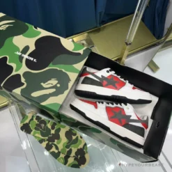 Hypeyourbeast Bape Sta Low Top Sneakers Red Brown 14 Hypeyourbeast Bape Sta Low Top Sneakers Red Brown