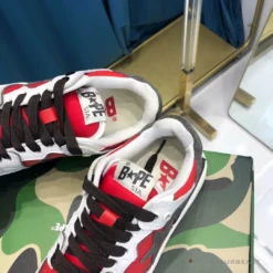 Hypeyourbeast Bape Sta Low Top Sneakers Red Brown 17 Hypeyourbeast Bape Sta Low Top Sneakers Red Brown