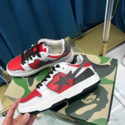 Hypeyourbeast Bape Sta Low Top Sneakers Red Brown 12 Hypeyourbeast Bape Sta Low Top Sneakers Red Brown