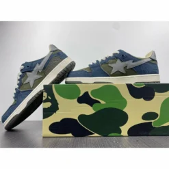 Hypeyourbeast Bape Sta Low Top Sneakers 'Blue Green'