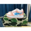 Hypeyourbeast Bape Sta Low Top Sneakers Pastel Pink Blue