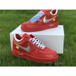 Hypeyourbeast Off White X Nike Air Force 1 Low "Red"
