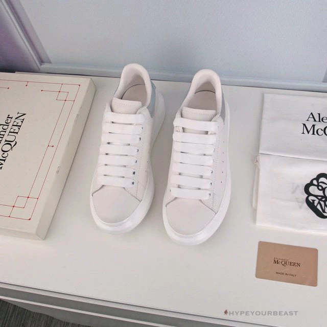 Hypeyourbeast Alexander McQueen White / Silver Heel 2 Hypeyourbeast Alexander McQueen White / Silver Heel