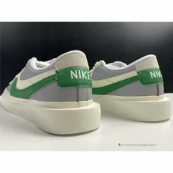 Hypeyourbeast Nike X Sacai Blazer Low White Green